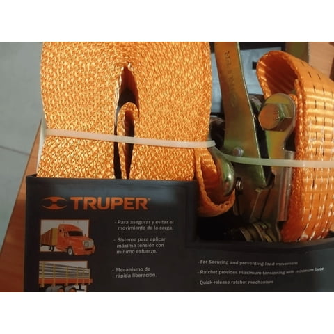 Genérico - Eslinga De Amarre Para 5000 Kg Truper Naranja Variante