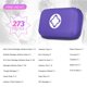 thumbnail image 2 of Botiquín de primeros auxilios YIDERBO Car-Home Survival 273 piezas morado, 2 of 7