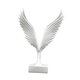 thumbnail image 1 of Estatua De águila, Escultura De Pájaro, Centros De Mesa, Escritorio, Oficina, Figura De Resina, Color Blanco, 1 of 5