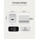 thumbnail image 3 of Cargador USB‑C mophie 20 W plegable con clavijas, 3 of 6