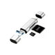 thumbnail image 1 of Adaptador Lector Tarjeta Sd Micro Sd A Usb Tipo C Micro Usb, 1 of 4