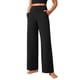 thumbnail image 1 of Pantalones de yoga CRZ YOGA Butterlift, cintura alta, pierna ancha, negros, 1 of 6