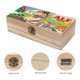 thumbnail image 3 of ALF: La Serie Animada Caja Organizadora de Madera Rústica - Caja Decorativa Multifuncional para Escritorio, Hogar, Oficina, Joyas y Manualidades, 3 of 6