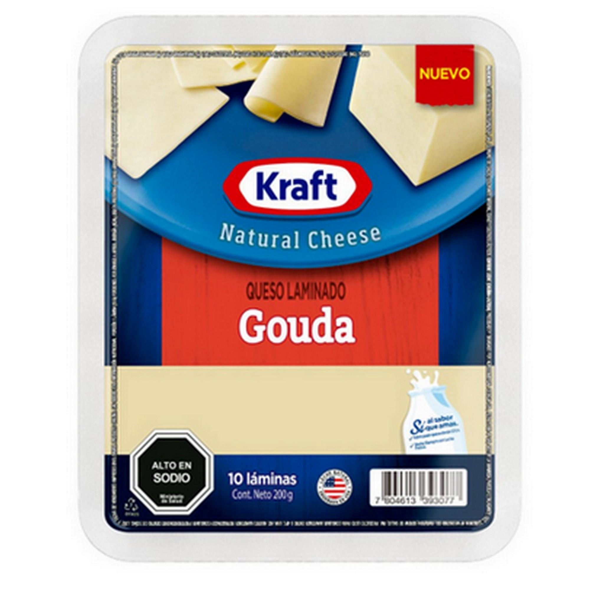 Queso Gauda Laminado Kraft 200g