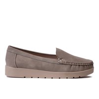 Mocasín Mujer Gris Eladia Thunder Blue