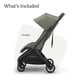 thumbnail image 2 of Cochecito UPPAbaby Minu V3 ligero, compacto y plegable, 2 of 7