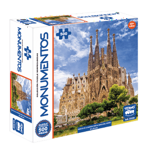 Puzzle 500 Basilica De La Sagrada Familia - Toyng