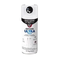 Rust-Oleum - Pintura En Spray Ultra 5 En 1 Multisuperficie Anticorrosiva Blanco Satinado 340 G