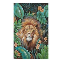 Genérico - Cuadro Decorativo Adorno Pared León Jungla Hogar Jhn