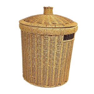 Bothyi - Cesta De Lavandería Decorativa Con Tapa, Cesto Para Ropa Para Lavandería, Juguetes Para El Hogar, Tamaño S