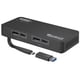 thumbnail image 1 of Adaptador dual de monitor HDMI y DisplayPort 4K enchufable, 1 of 7