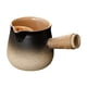 thumbnail image 3 of Tetera De Cerámica De 500 Ml, Tetera De Porcelana Duradera Para Agua Caliente Hirviendo Al Aire Libre, Color Negro, 3 of 3