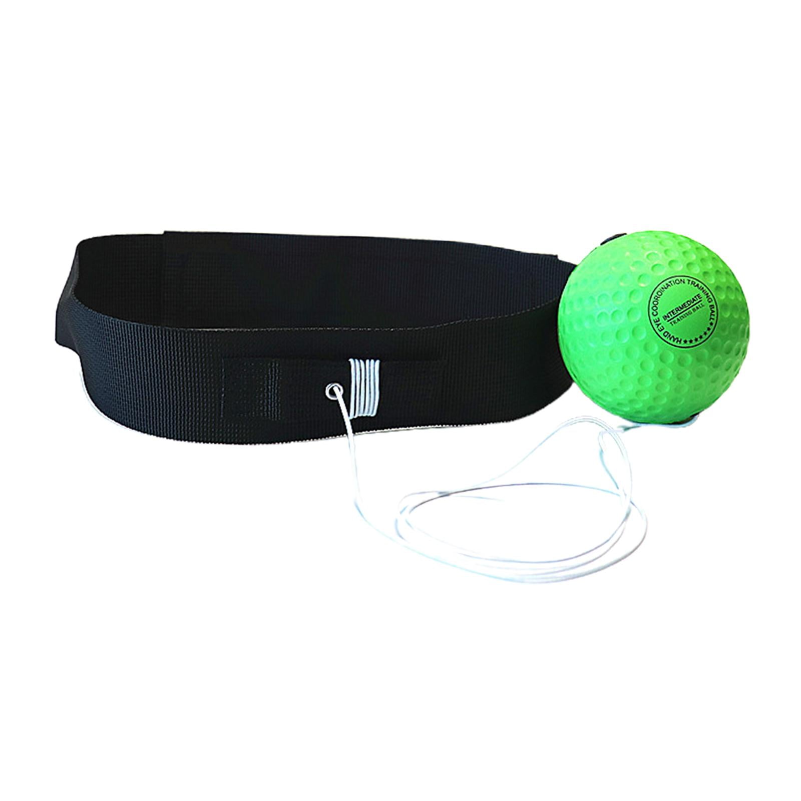 Ioensy - Boxeo Reflex Ball Mano Ojo Coordinación Entrenamiento Reflex Punching Fight Ball Green Ball 40g