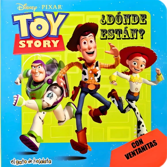 Toy Story ¿Dónde están? con ventanitas