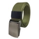 thumbnail image 1 of Cinturón táctico militar de lona elástica para hombre, ideal para senderismo y caza., 1 of 5