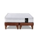 thumbnail image 1 of Cama Europea Zen Top Cuero Tabaco King, 1 of 4