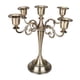 thumbnail image 5 of Candelabro De 5 Brazos De Metal, Candelabro Para Fiestas, Cenas, Bronce, 5 of 5
