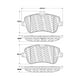 thumbnail image 4 of Pastillas Freno para auto Mercedes Benz C230 2001-2007 Delantero, 4 of 8