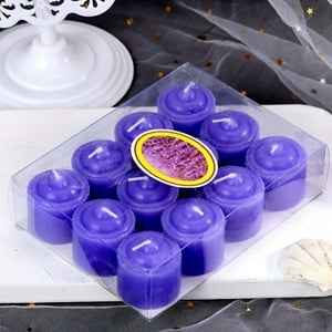 Joga - Set 12 Velas Moradas Aromaticas