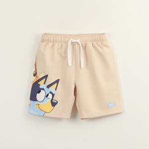 Short Cordón Niño Beige Friends Bluey