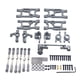 thumbnail image 2 of Kits de actualización RC, brazos oscilantes delanteros/traseros, varillas de , eje de dirección delantero/trasero para 144010 144001 , titanio, 2 of 5