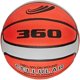 thumbnail image 2 of Balón de baloncesto tamaño 7 rojo y gris con diseño cuadrado, 2 of 2