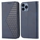 thumbnail image 2 of Funda Flip FOXDOCK para iPhone 13 , Estilo Billetera con Diseño Rombo, Correa de Mano y Soporte, Uso Diario, 2 of 5