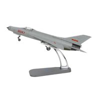 Magideal - Modelo Fundido A Presión J7 Fighter A Escala 1/12, Decoración De Mesa, Adorno De Avión De Recuerdo, Avión Para Sala De Estar, Oficina, Estantería Para