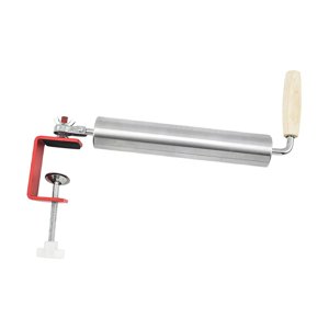 Magideal - Soporte Fijo De Rodillo De Material Acero Inoxidable, Utensilios De Cocina De Espesor Ajustable Antiadherente Para , Herramienta Para Hornear , L L