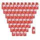 thumbnail image 5 of 50x Bolsas De Regalo Navidad Bolsas De Almacenamiento Con Tema Navideño Bolsas De Envoltura De Regalos De Navidad Estilo G, 5 of 5