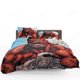 thumbnail image 1 of Red Hulk Bedding Set Duvet Cover Comforter Cover & Soft Pillowcases Gifts3-Piece Bedding Set, 1 of 5