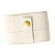 thumbnail image 2 of Caja De Anillos Bandeja De Almacenamiento De Anillos De PU Duradera Multipropósito Portátil Para Broche Blanco, 2 of 5