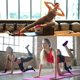thumbnail image 3 of Calcetines ELUTONG para pilates, ballet, yoga, antideslizantes, paquete de 4 unidades, para mujer, 3 of 6