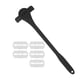 thumbnail image 1 of Afeitadora De Espalda Para Hombres, Ergonómica, Plegable, Fácil De Usar, Cortadora De Pelo De Espalda Flexible, Color Negro, 1 of 3