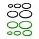 thumbnail image 2 of Anillo De Alimentación Para Acuario, Anillos Redondos Ligeros Para Plantas Flotantes, Color Verde Y Negro, 10 Uds., 2 of 5