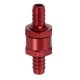 thumbnail image 1 of Válvula de Retención de Combustible de 10mm (3/8"), Válvula de Retención Unidireccional en Línea, Roja, 1 of 6