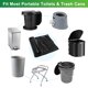 thumbnail image 5 of Bolsas de aseo portátiles imodomio 100 biodegradables 8L, 5 of 7