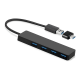 thumbnail image 1 of Splitter hub 4 puertos USB 2.0 con adaptador OTG #2, 1 of 3