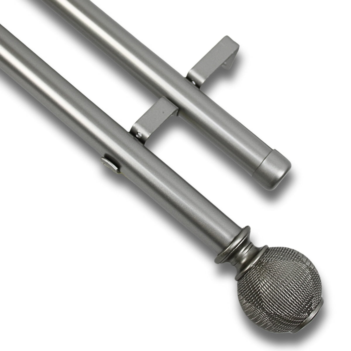 Barras De Cortina 25mm Extensibles Metálicas 120-210 Cm Guiza