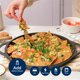 thumbnail image 5 of Plancha de hierro fundido COOKLIFE ligera, presazonada, 30 cm, 5 of 8