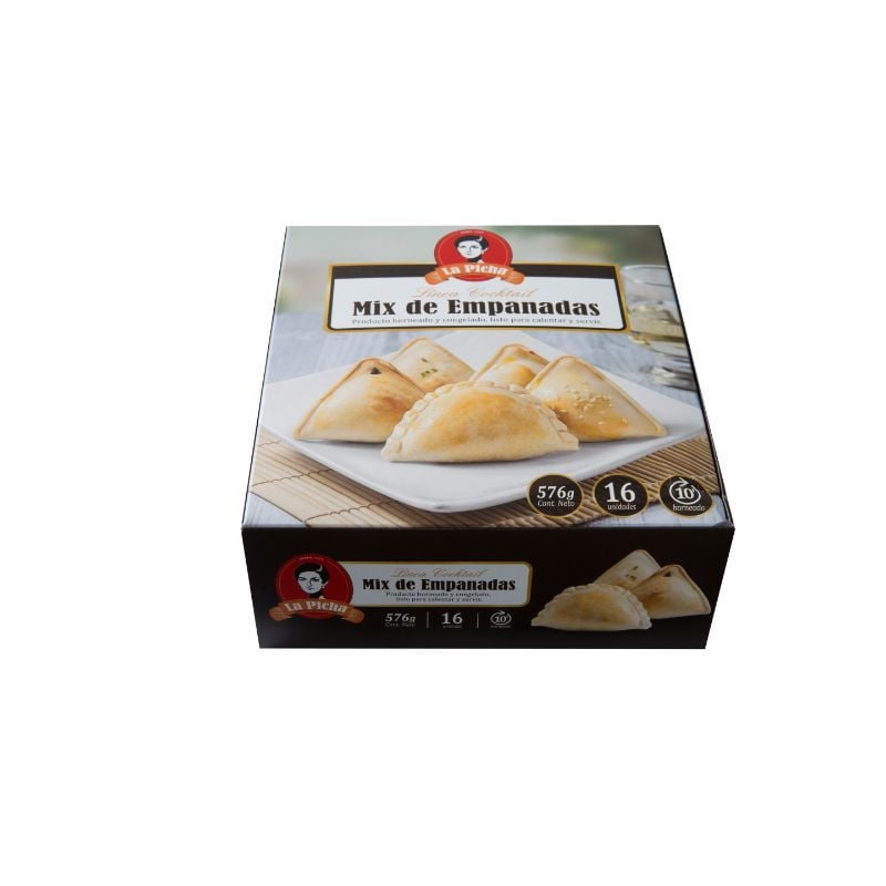 Empanada Mix De Cocktail Pack 16 Un 576 g La Picha