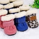 thumbnail image 5 of 4 botas impermeables de invierno para perros, calcetines antideslizantes para cachorros y gatos, botines de lluvia y nieve para perros pequeños, chihuahuas., 5 of 5