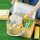 thumbnail image 5 of Canasta Cesta Térmica para Picnic Playa y Camping Amarillo, 5 of 6