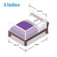thumbnail image 3 of 3 barandas Para cama Queen 160x190x160 cm + soporte lateral 190 cm Altura colchón hasta 38 cm, 3 of 15