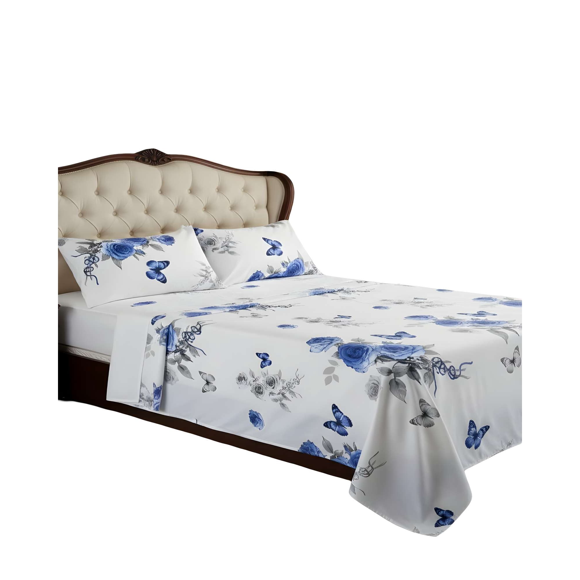 Genérico - Set De Sabanas Suaves 1 Plaza Blanco10