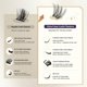 thumbnail image 4 of Kit Shiney de Racimos de Pestañas Curvas y Suaves GlowVane, 4 of 8