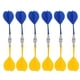 thumbnail image 2 of 12 piezas de dardos magnéticos de plástico de seguridad dardos de juego de interior objetivo azul amarillo, 2 of 3