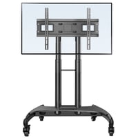 Newo - Soporte Pedestal Tv Móvil Con Ruedas Hasta 70""