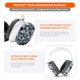 thumbnail image 4 of Funda protectora WC ShellZ Max de silicona para AirPods Max 1 y 2, 4 of 8