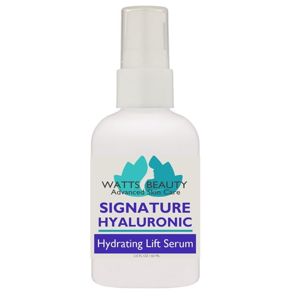 Sérum antiarrugas Watts Beauty Signature con ácido hialurónico 100% puro, 60 ml